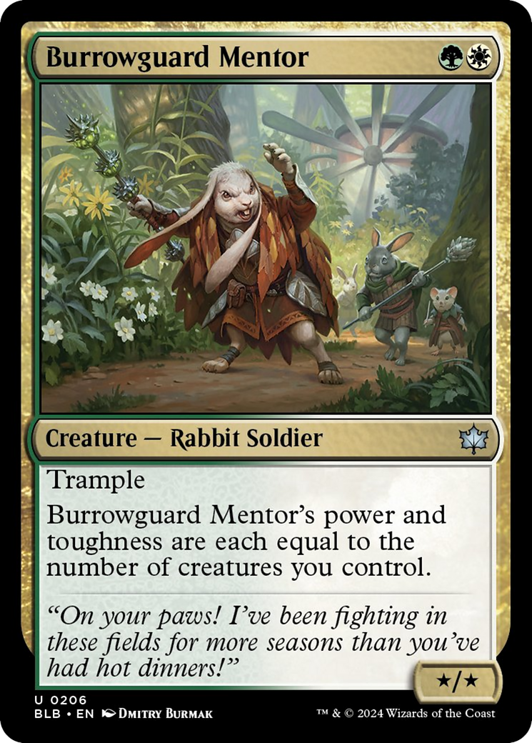 Burrowguard Mentor [Bloomburrow] | Mega City Incorporated