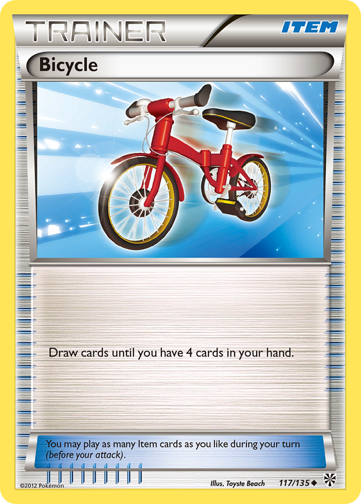 Bicycle (117/135) [Black & White: Plasma Storm] | Mega City Incorporated