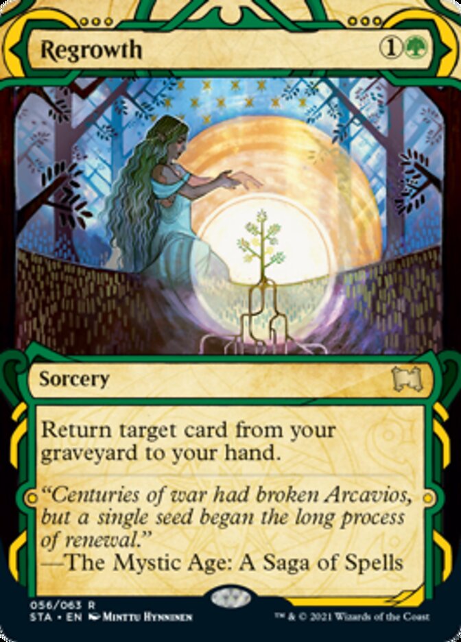 Regrowth (Foil Etched) [Strixhaven: Mystical Archive] | Mega City Incorporated