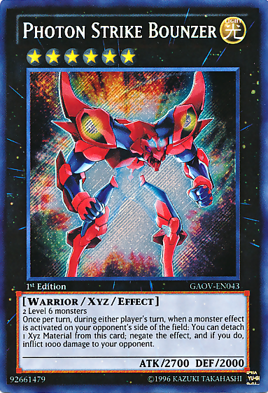 Photon Strike Bounzer [GAOV-EN043] Secret Rare | Mega City Incorporated