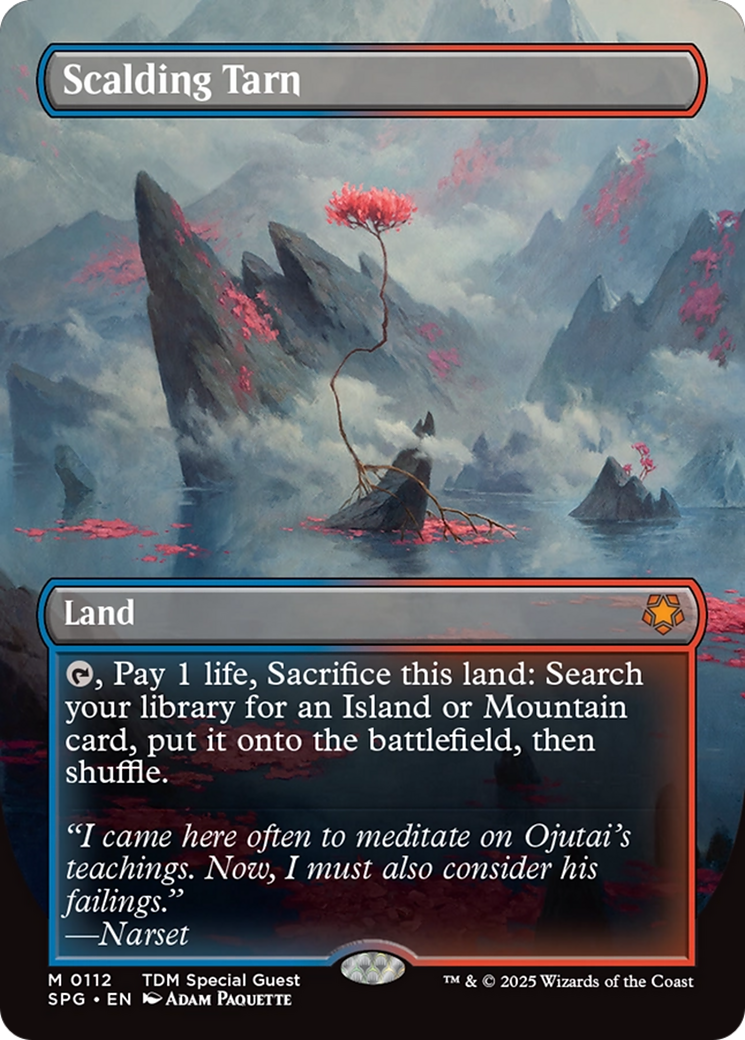 Scalding Tarn (Borderless) [Tarkir: Dragonstorm Special Guests] | Mega City Incorporated