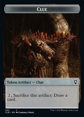 Shapeshifter (022) // Clue Double-Sided Token [Commander Legends: Battle for Baldur's Gate Tokens] | Mega City Incorporated