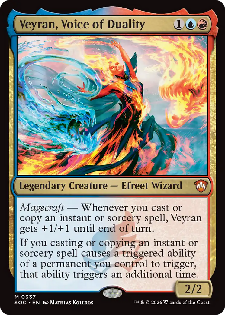 Veyran, Voice of Duality [Secrets of Strixhaven Commander] | Mega City Incorporated