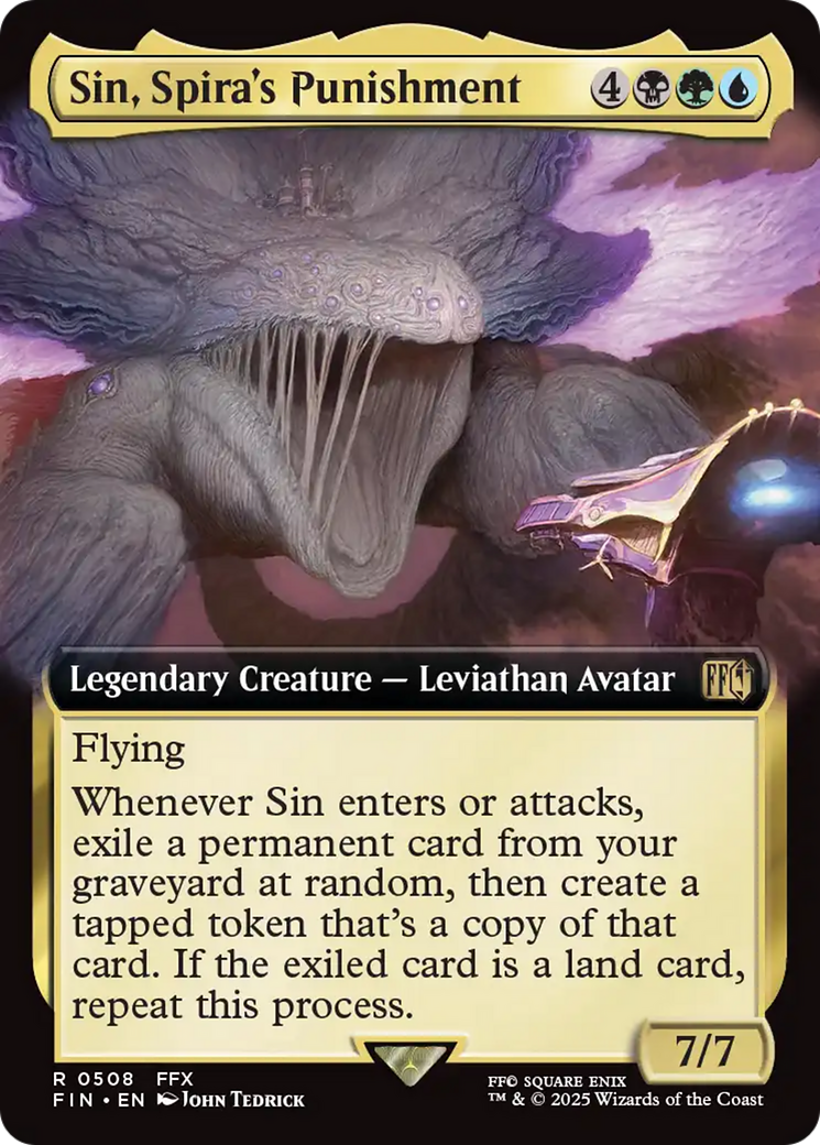 Sin, Spira's Punishment (Extended Art) [FINAL FANTASY] | Mega City Incorporated