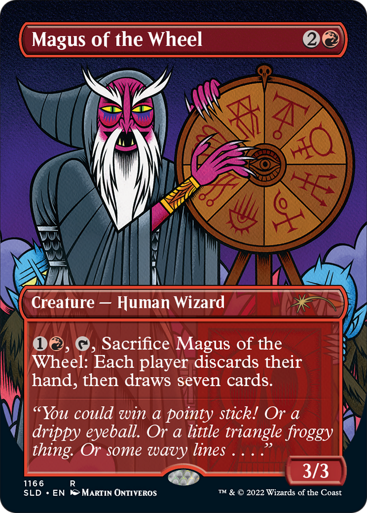 Magus of the Wheel (Borderless) [Secret Lair Drop Series] | Mega City Incorporated