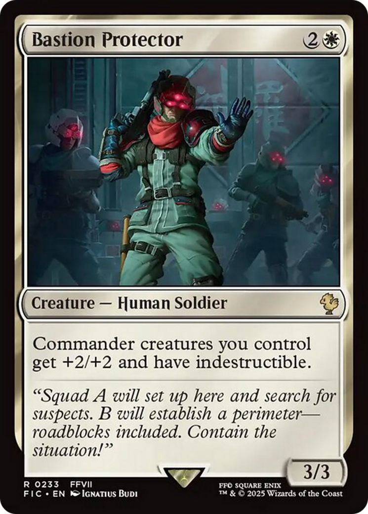 Bastion Protector [FINAL FANTASY Commander] | Mega City Incorporated