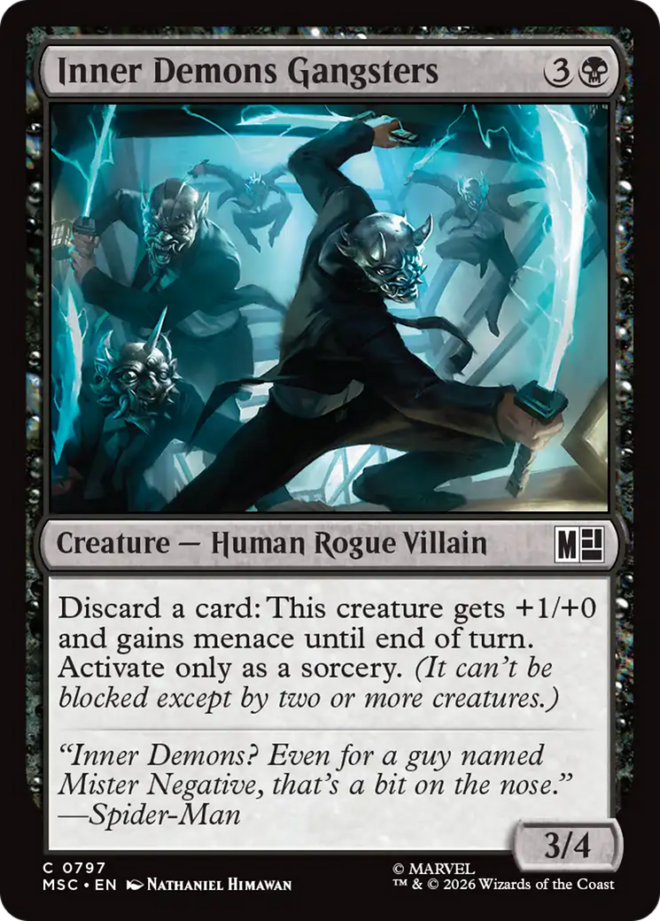 Inner Demons Gangsters [Marvel Super Heroes Commander] | Mega City Incorporated