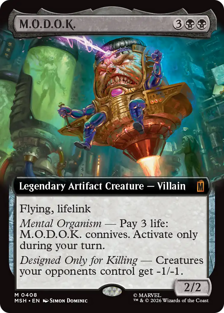 M.O.D.O.K. (Extended Art) [Marvel Super Heroes] | Mega City Incorporated