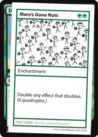 Maro's Gone Nuts (2021 Edition) [Mystery Booster Playtest Cards] | Mega City Incorporated