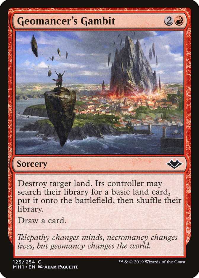 Geomancer's Gambit [Modern Horizons] | Mega City Incorporated