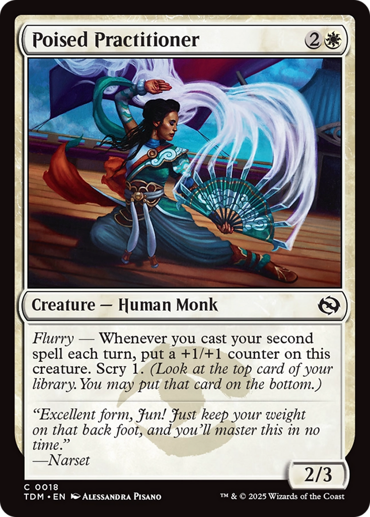Poised Practitioner [Tarkir: Dragonstorm] | Mega City Incorporated