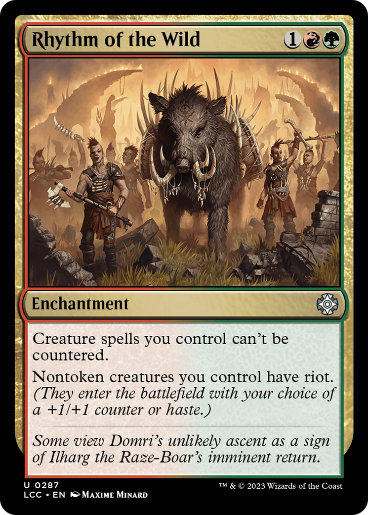 Rhythm of the Wild [The Lost Caverns of Ixalan Commander] | Mega City Incorporated