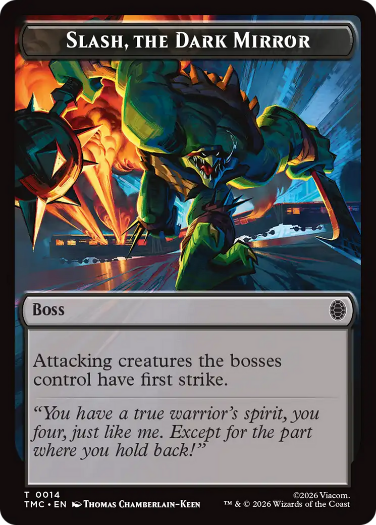 Slash, The Dark Mirror [Teenage Mutant Ninja Turtles Commander Tokens] | Mega City Incorporated