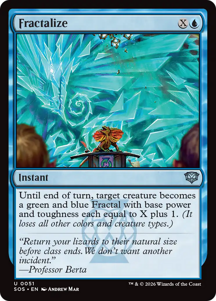 Fractalize [Secrets of Strixhaven] | Mega City Incorporated