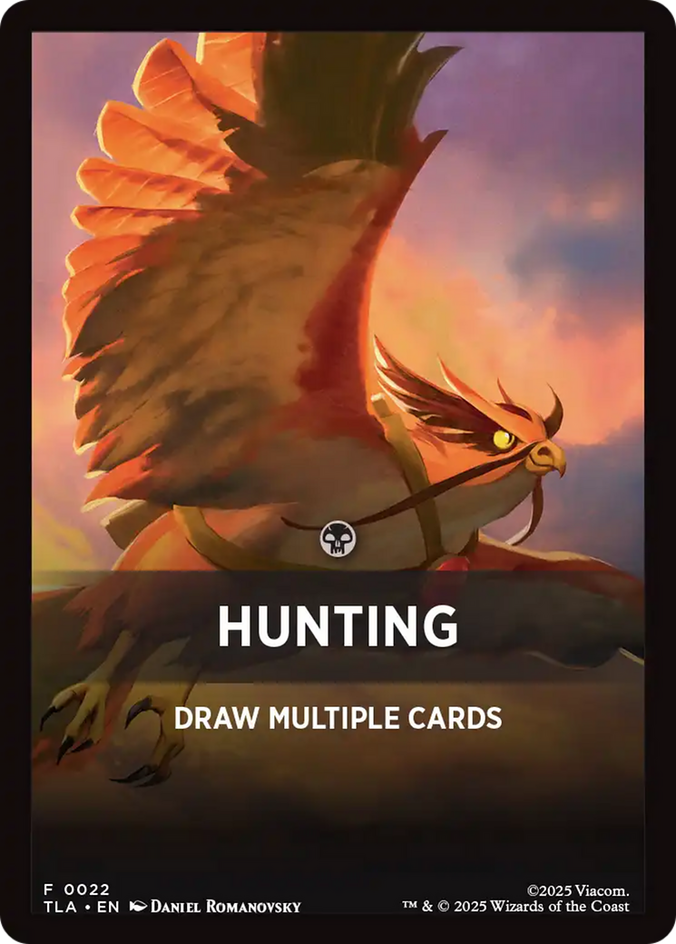 Hunting Theme Card [Avatar: The Last Airbender Tokens] | Mega City Incorporated