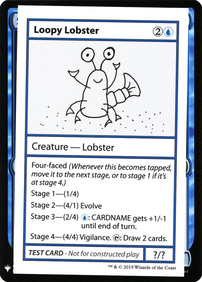 Loopy Lobster [Mystery Booster Playtest Cards] | Mega City Incorporated