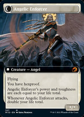 Enduring Angel // Angelic Enforcer (Extended Art) [Innistrad: Midnight Hunt] | Mega City Incorporated