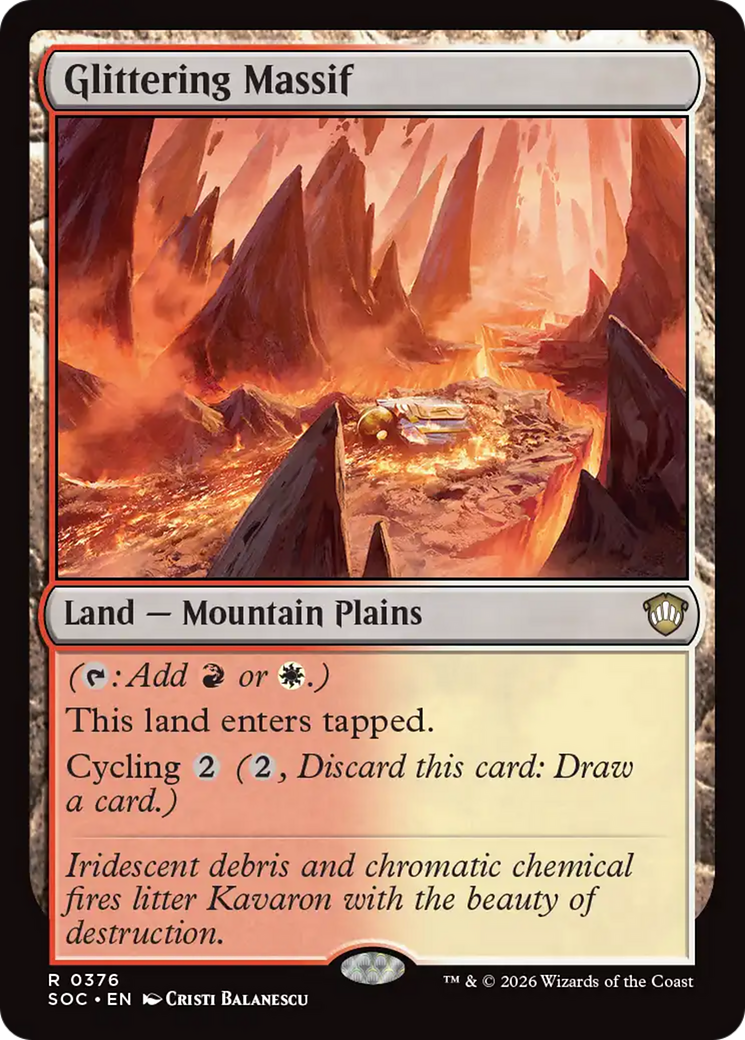 Glittering Massif [Secrets of Strixhaven Commander] | Mega City Incorporated