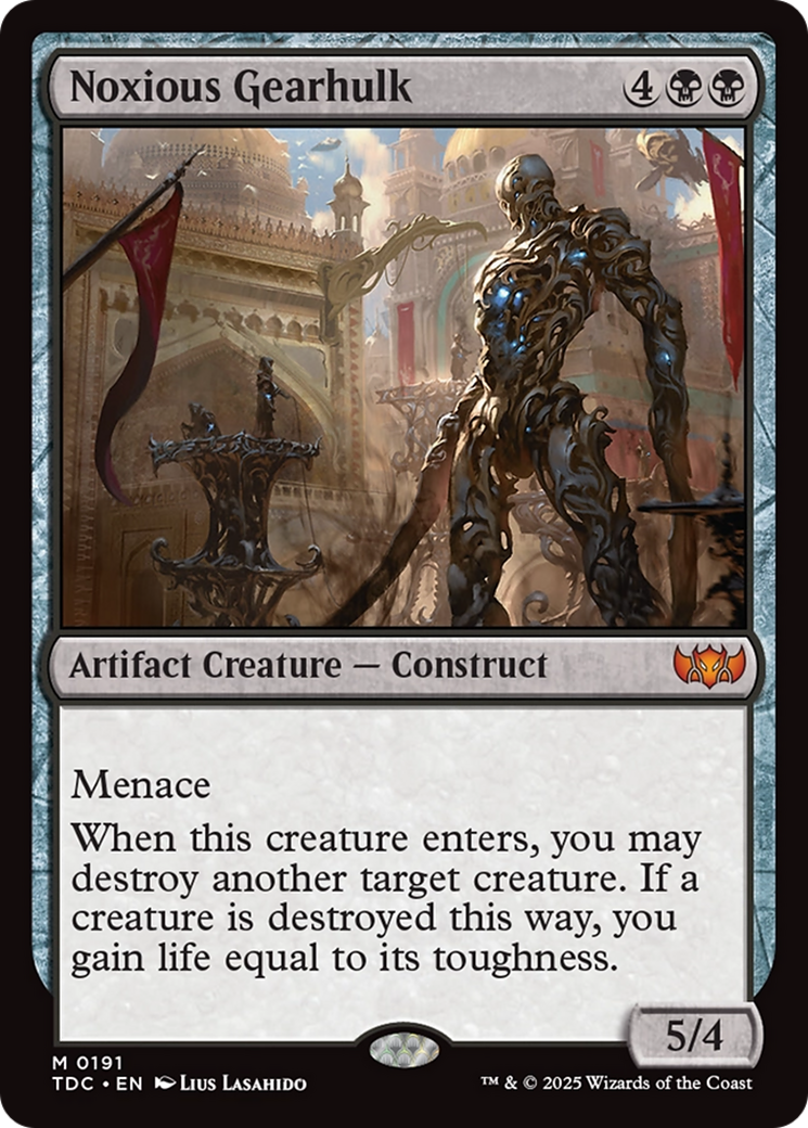 Noxious Gearhulk [Tarkir: Dragonstorm Commander] | Mega City Incorporated