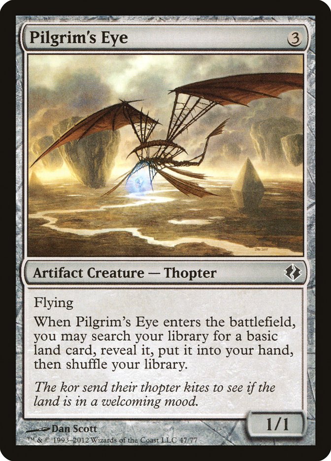 Pilgrim's Eye [Duel Decks: Venser vs. Koth] | Mega City Incorporated