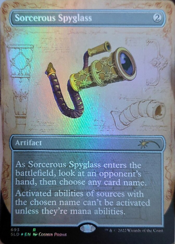 Sorcerous Spyglass (Blueprint) [Secret Lair Drop Promos] | Mega City Incorporated