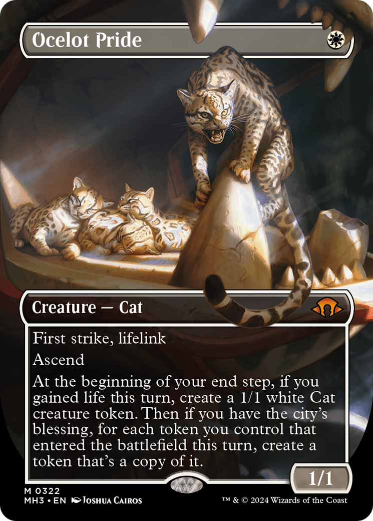 Ocelot Pride (Borderless) [Modern Horizons 3] | Mega City Incorporated