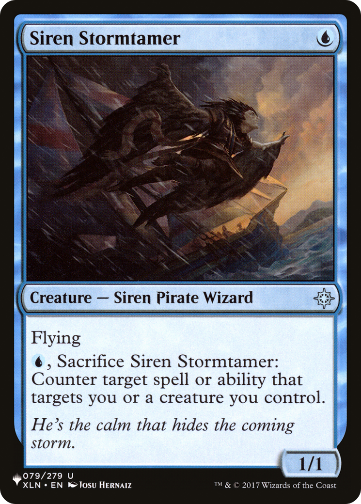 Siren Stormtamer [The List] | Mega City Incorporated