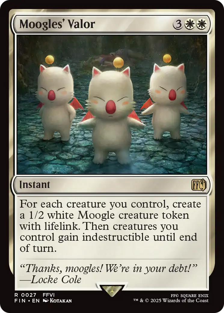 Moogles' Valor [FINAL FANTASY] | Mega City Incorporated