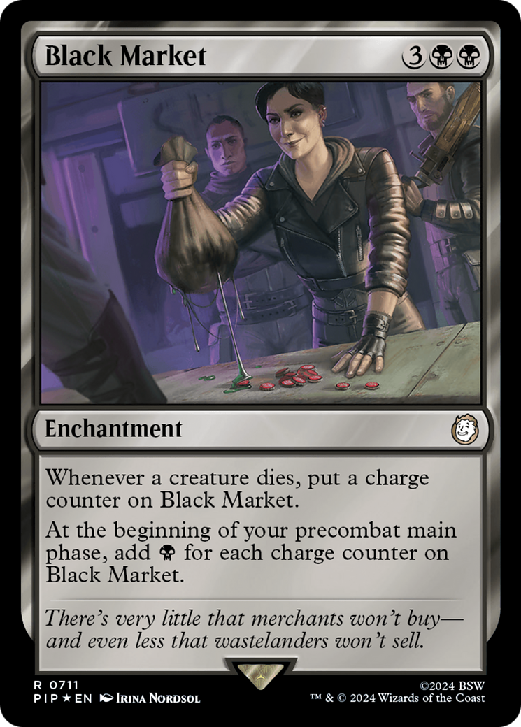 Black Market (Surge Foil) [Fallout] | Mega City Incorporated