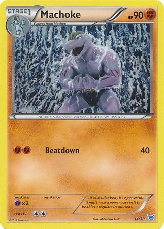 Machoke (14/30) [XY: Trainer Kit 2 - Latios] | Mega City Incorporated