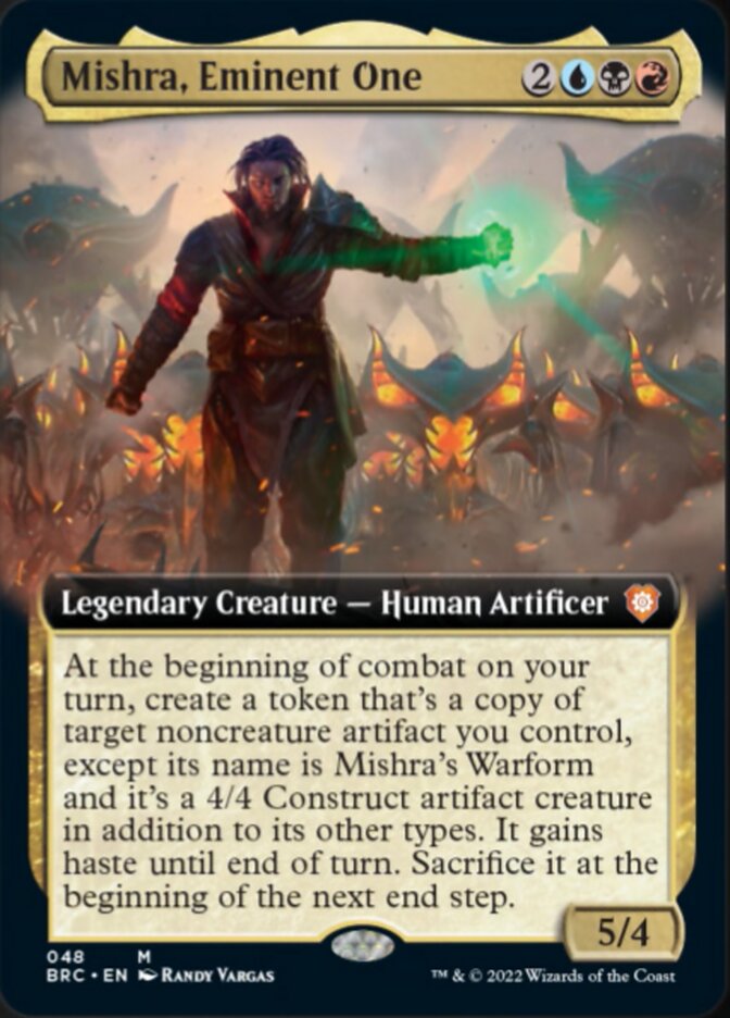 Mishra, Eminent One (Extended Art) [The Brothers' War Commander] | Mega City Incorporated