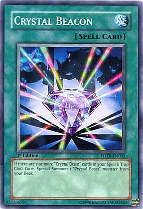 Crystal Beacon [FOTB-EN032] Common | Mega City Incorporated