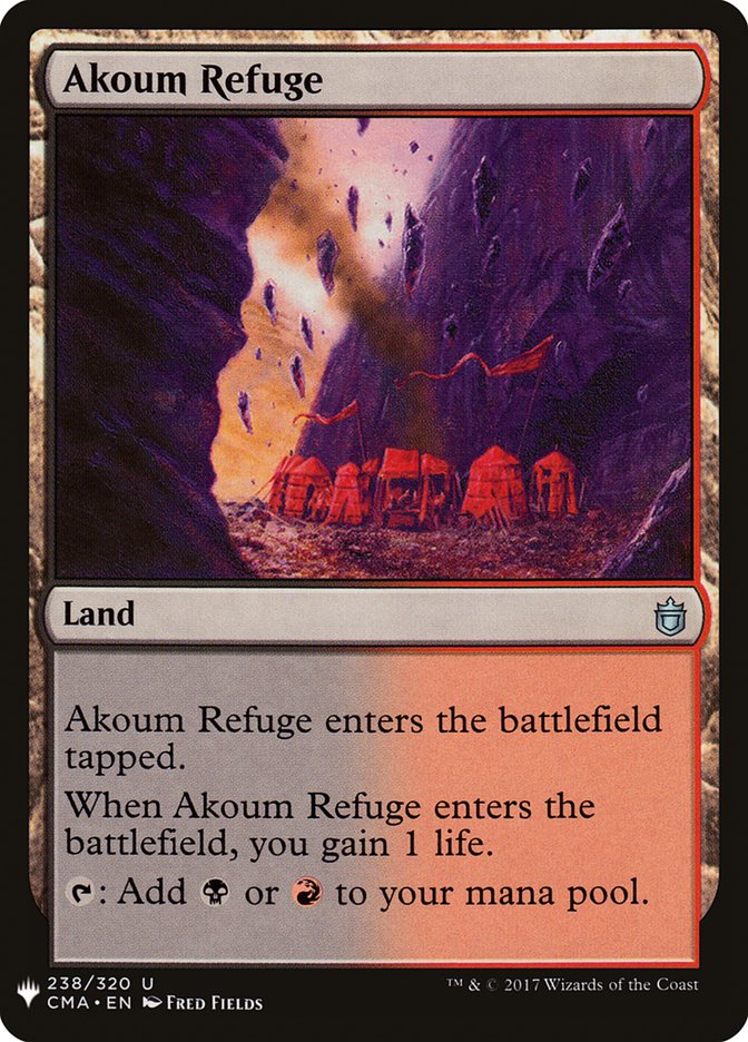 Akoum Refuge [Mystery Booster] | Mega City Incorporated