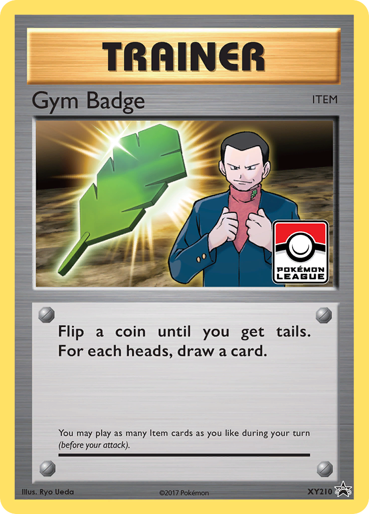 Gym Badge (XY210) (Giovanni) [XY: Black Star Promos] | Mega City Incorporated