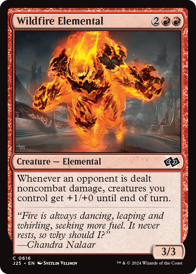 Wildfire Elemental [Foundations Jumpstart] | Mega City Incorporated