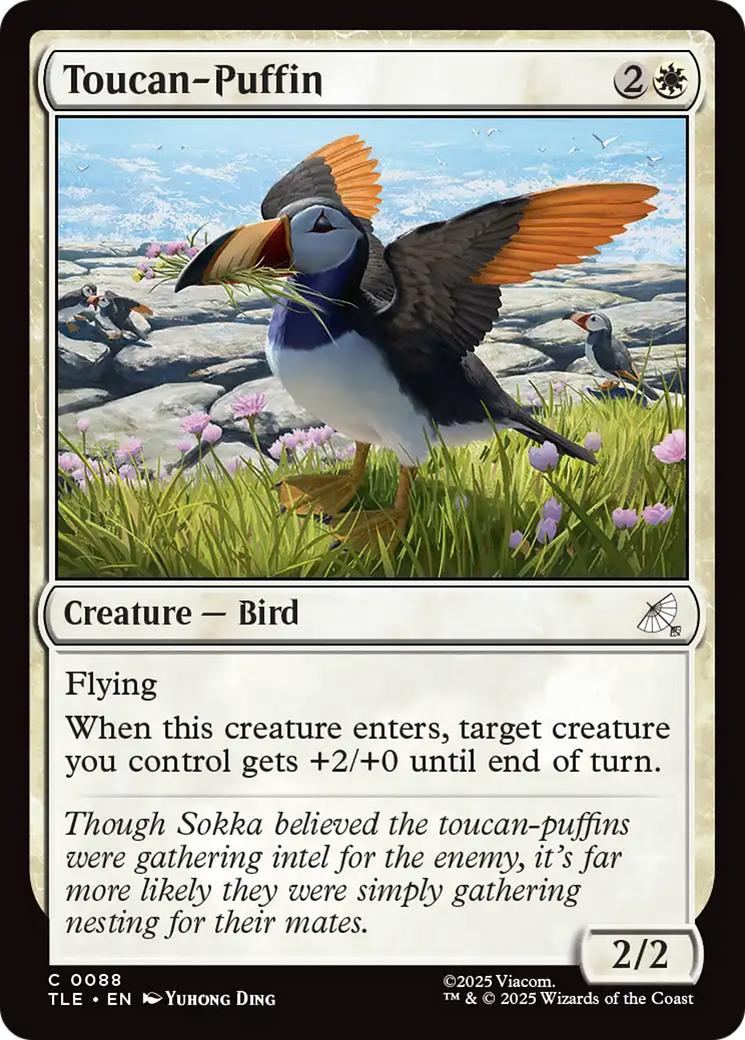 Toucan-Puffin [Avatar: The Last Airbender: Eternal-Legal] | Mega City Incorporated