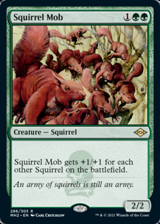 Squirrel Mob (Foil Etched) [Modern Horizons 2] | Mega City Incorporated