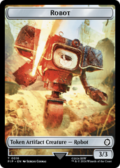 Robot // Junk Double-Sided Token [Fallout Tokens] | Mega City Incorporated