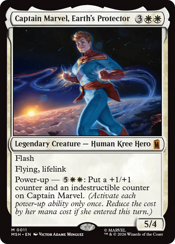 Captain Marvel, Earth's Protector [Marvel Super Heroes] | Mega City Incorporated