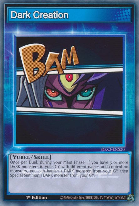 Dark Creation [SGX3-ENS20] Common | Mega City Incorporated