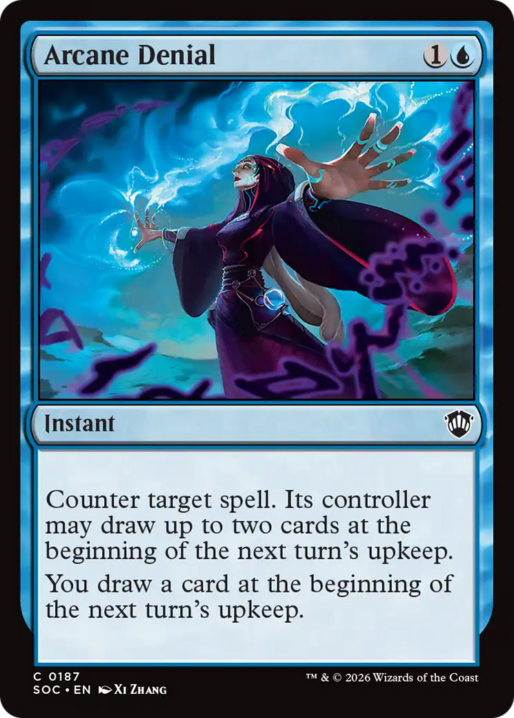 Arcane Denial [Secrets of Strixhaven Commander] | Mega City Incorporated