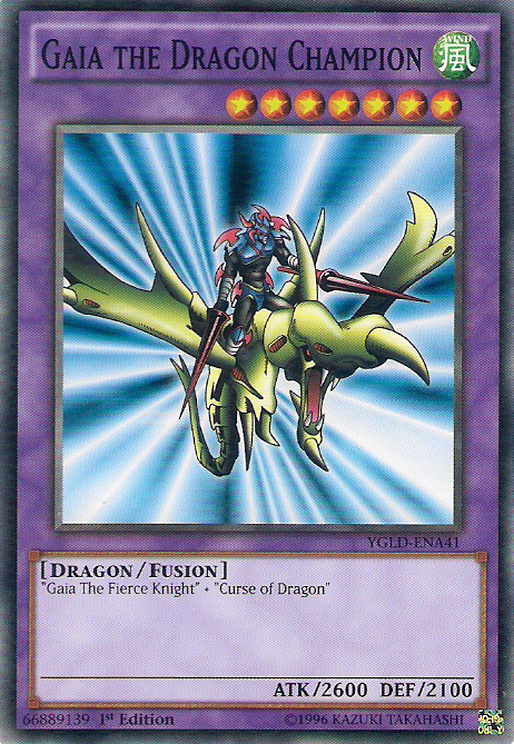 Gaia the Dragon Champion [YGLD-ENA41] Common | Mega City Incorporated