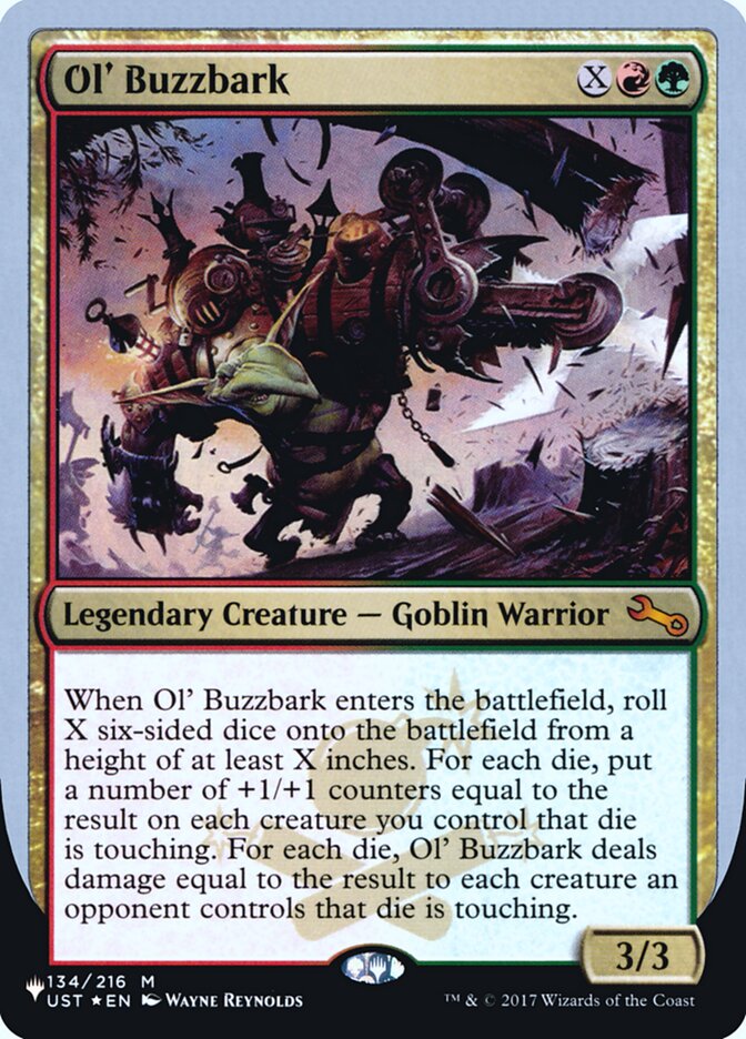 Ol' Buzzbark (Unfinity Foil Edition) [The List] | Mega City Incorporated