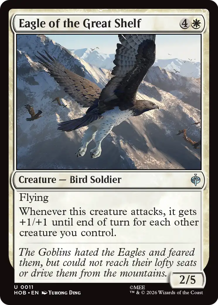 Eagle of the Great Shelf [The Hobbit] | Mega City Incorporated