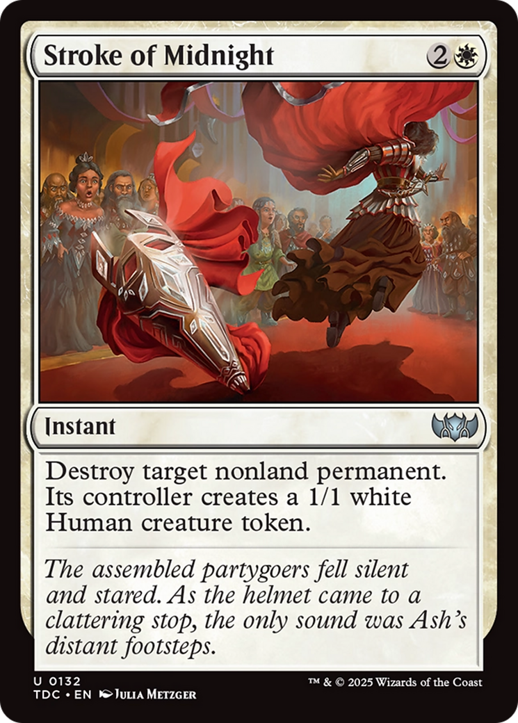 Stroke of Midnight [Tarkir: Dragonstorm Commander] | Mega City Incorporated