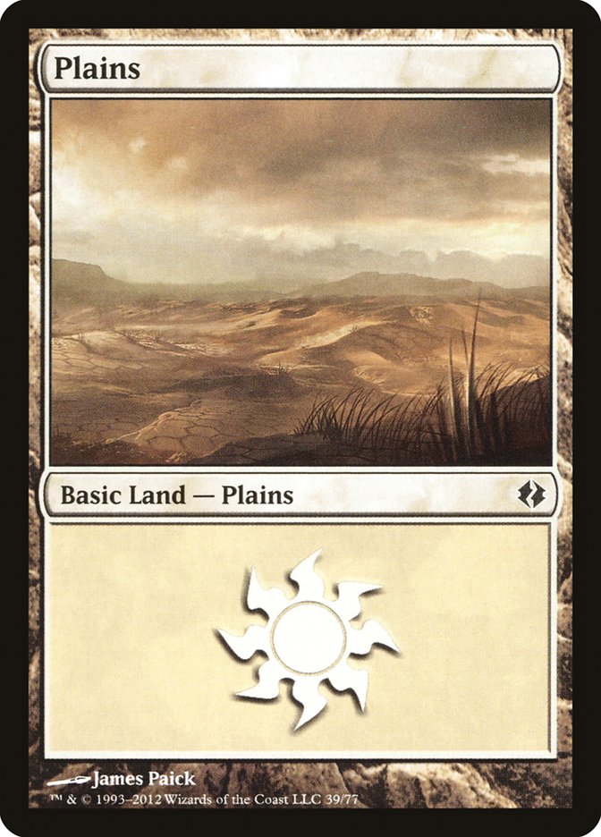 Plains (39) [Duel Decks: Venser vs. Koth] | Mega City Incorporated