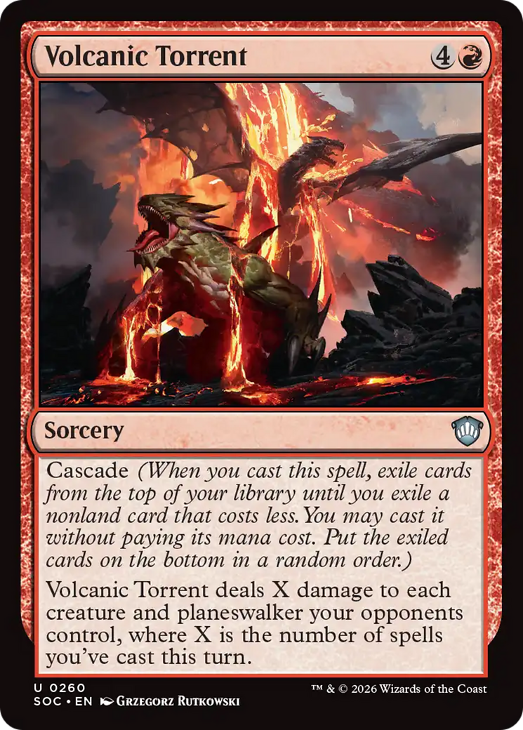 Volcanic Torrent [Secrets of Strixhaven Commander] | Mega City Incorporated