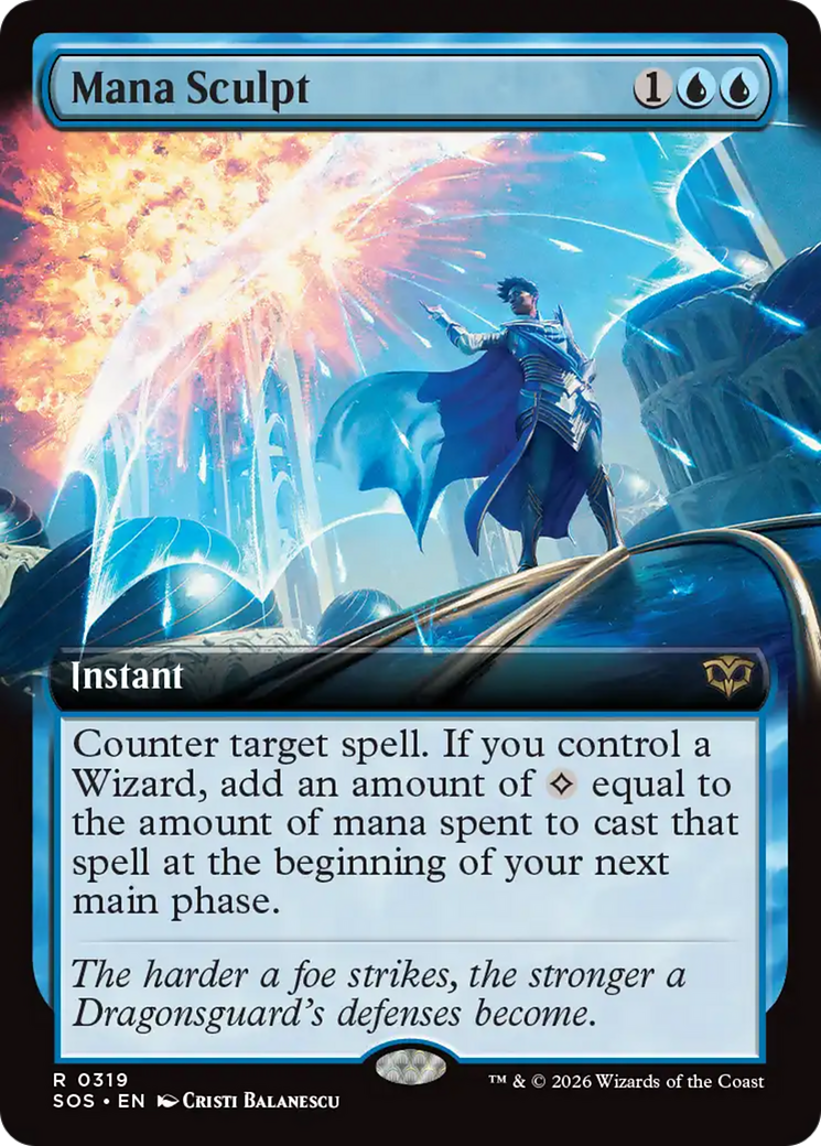 Mana Sculpt (Extended Art) [Secrets of Strixhaven] | Mega City Incorporated