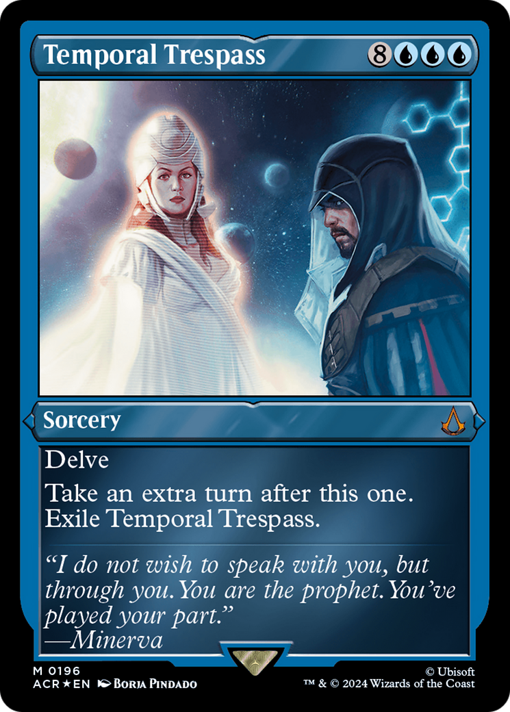 Temporal Trespass (Foil Etched) [Assassin's Creed] | Mega City Incorporated