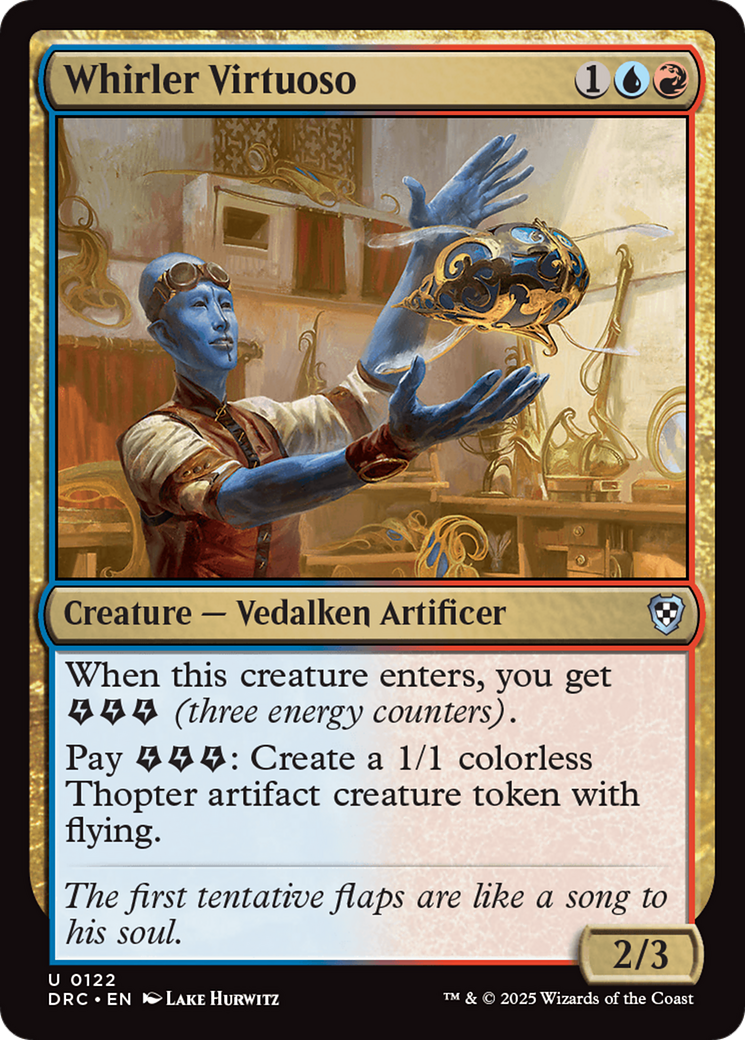 Whirler Virtuoso [Aetherdrift Commander] | Mega City Incorporated